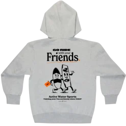 AWS Friends Gildan Hoodie - Grey
