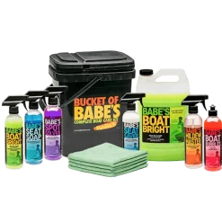 Bucket of BABE'S Boat Care Kit