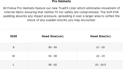 Follow Pro Helmet - Charcoal