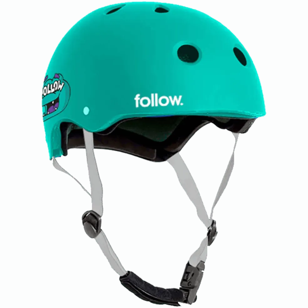 Follow Pro Helmet - Gator Teal
