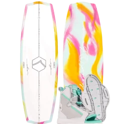 Liquid Force 2025 Angel Wakeboard | Plush 6R Bindings