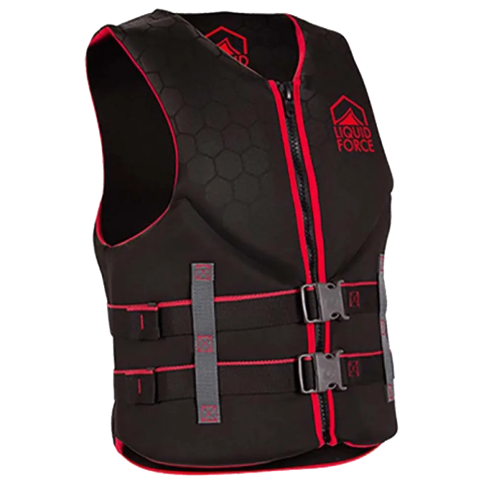 Liquid Force Hinge Classic CGA Vest - Black/Red