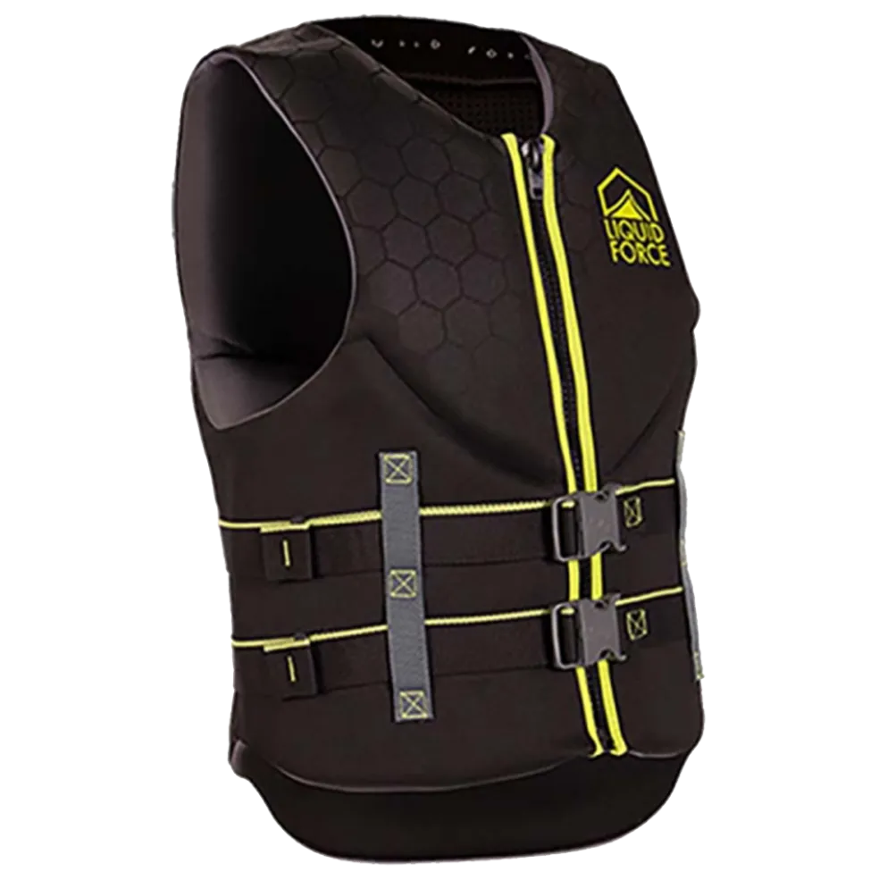 Liquid Force Hinge Classic CGA Vest - Black/Green