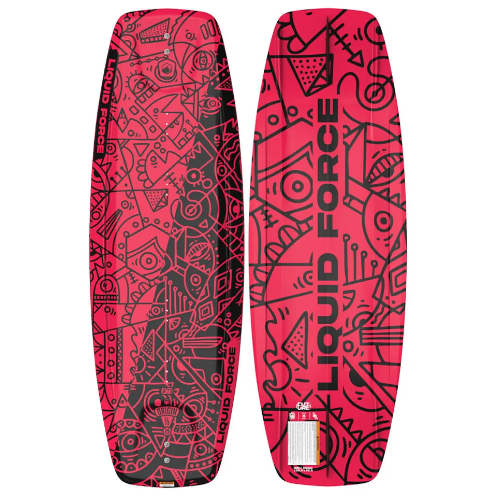 Liquid Force Origin Kids Wakeboard | Rant 6R Bindings 2026