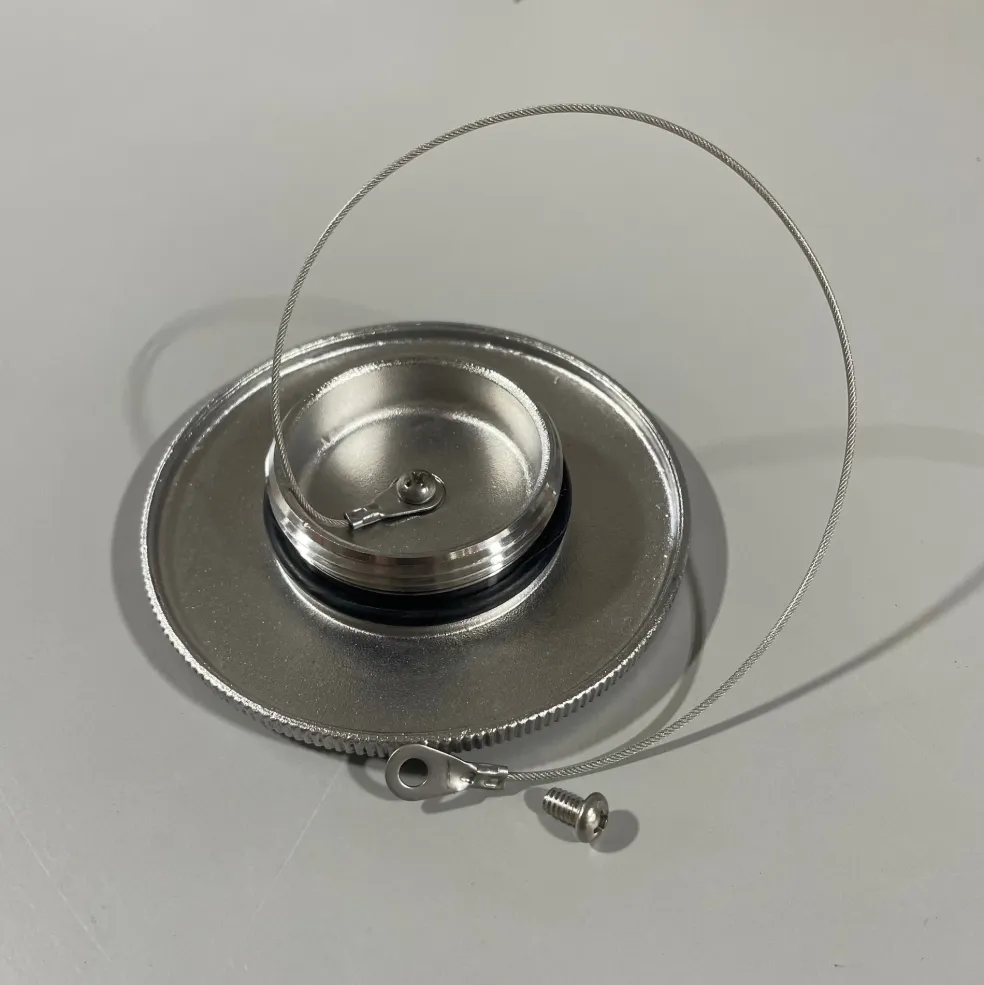 Malibu Gas Cap 9-11, Replacement, Large Cap and Cable