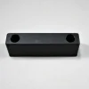 Malibu Seat Cleat, 4", Plastic, Black