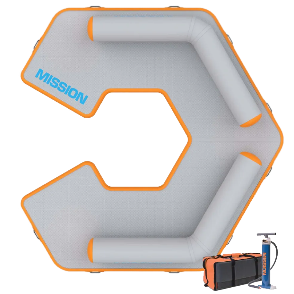MISSION Reef Hex 82 Mat (11.5' X 11.5')