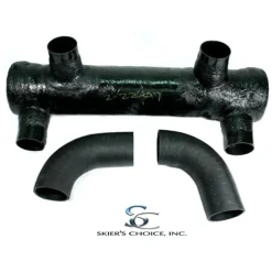 Moomba Exhaust Muffler, V-Drive 3.5" Hose (100701)