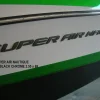 Nautique DECAL SUPER AIR NAUTIQUE CHROMAX BLACK CHROME 2.55 x 69 - 140015