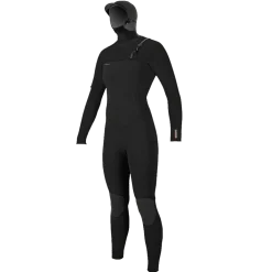 O'Neill Women's Hyperfreak 5/4+mm Chest Zip Full Wetsuit w/ Hood