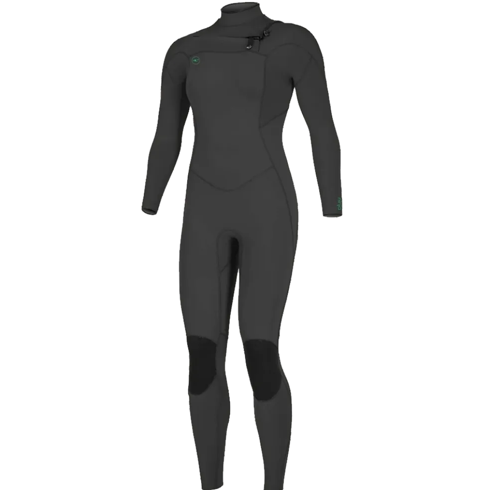 O'Neill Women's Ninja 4/3 MM Chest Zip Full Wetsuit
