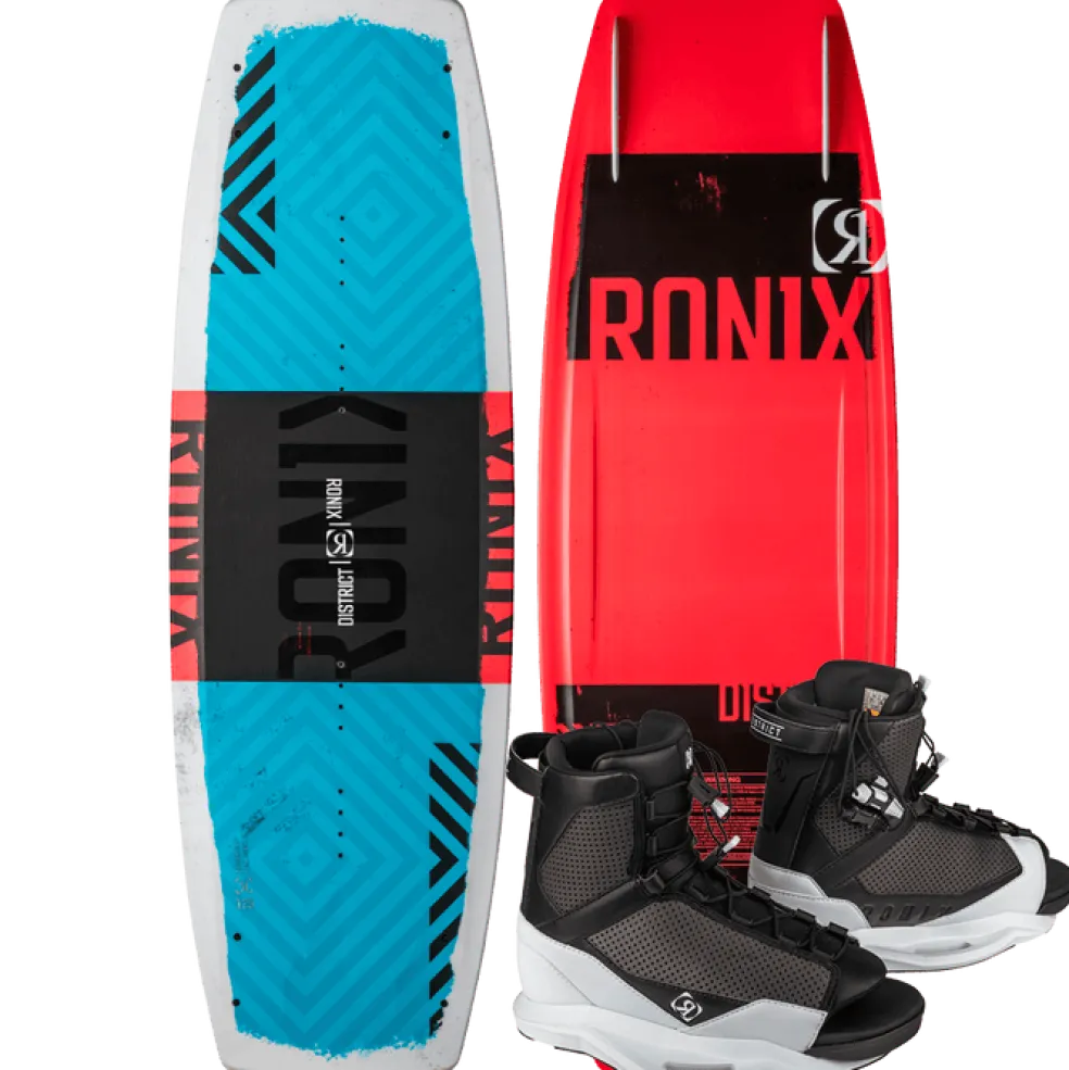Ronix Kid's District Wakeboard | District Bindings 2026