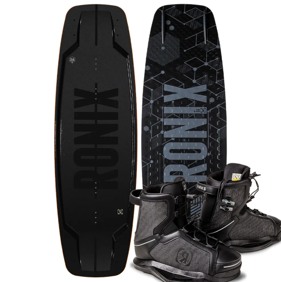 Ronix 2025 Parks Wakeboard | Parks Bindings