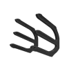 Roswell Elite Dual Surf Rack Tines